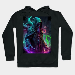 Mindflayer D&D Monster Graffiti Hoodie